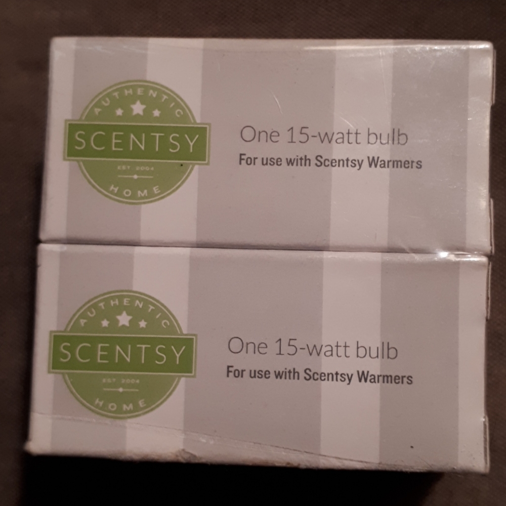 Two Scentsy - Plug in Light Blubs 15 watt, NWT